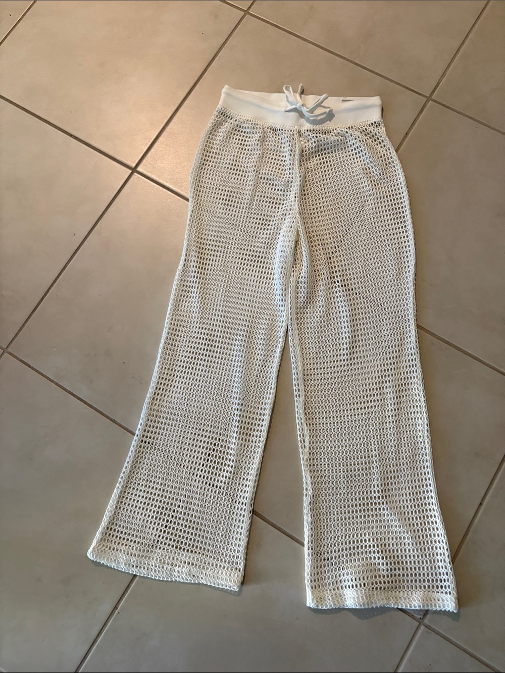 NWT Serra sz small crochet beach pants 900 - Picture 2 of 5